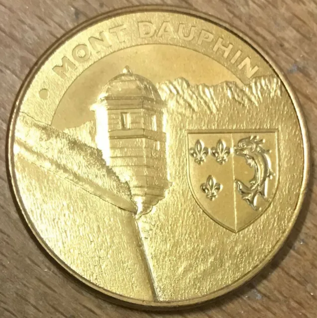 Mdp 2013 Mont Dauphin Monnaie De Paris Jeton Touristique Tokens Medals Coins