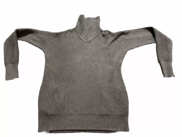 LULULEMON Cozy Calling Turtleneck Women Sweater XS Gray