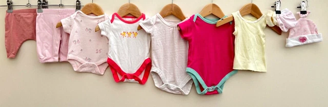 Baby Girls Bundle Of Clothing Age 0-3 Months Bluezoo Next M&S