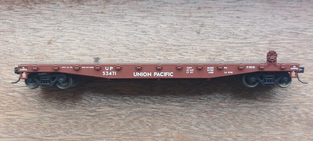 Modellino Trenino Bachmann - Carro Piano Union Pacific Scala N 1:160