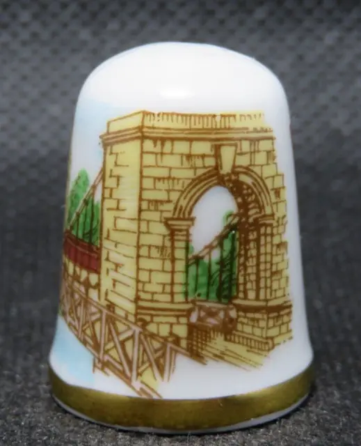 Caverswall England Thimble Collection - Marlow
