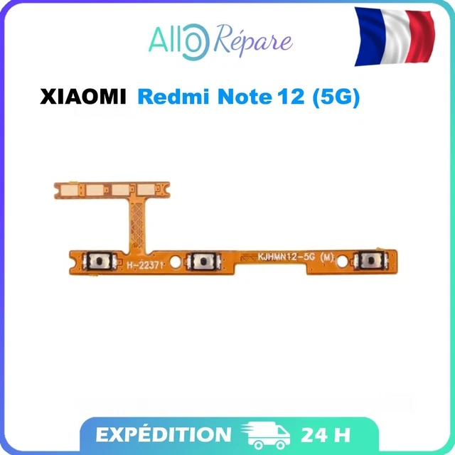 Bouton Power ON/OFF Et Volume Pour Xiaomi Redmi Note 13 5G - Nappe Connecteur - Pièce De Rechange Neuve