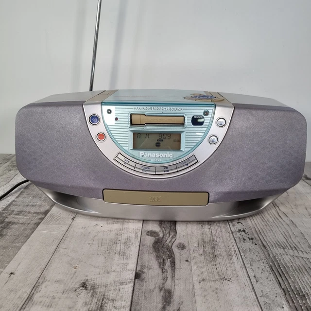 VINTAGE PANASONIC RXEX1 Portable Cassette Radio CD Player Boom box 48