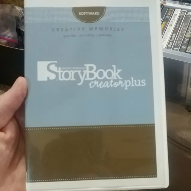 Creative Memories Story Book Creator+ Plus Software Elaboración/Fotos/Libro de recortes