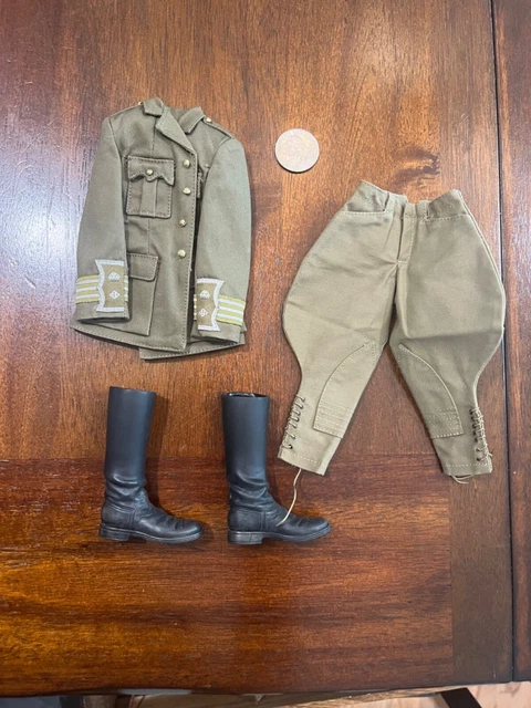 1/6 SCALE WWII British Officer Uniform For A 12