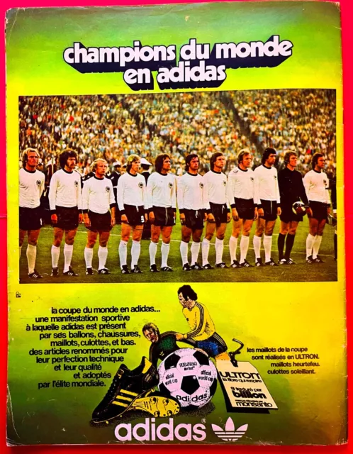 MIROIR DU FOOTBALL n° 222 ALBUM DU MONDIAL 1974 L'ALLEMAGNE CHAMPIONNE DU MONDE 2