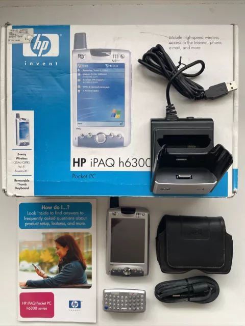 HP iPAQ H6365 Handheld Pocket PC GSM Windows Mobile Smartphone. BOXED