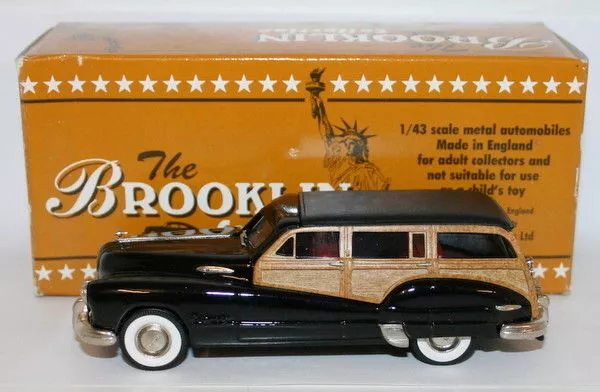 Brooklin Models 1/43 Scale Model BRK95 - 1948 Buick Roadmaster Estate Wagon