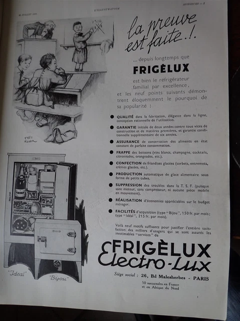 publicité Advertising AD 0223 1925 éclairage Tito-Landi à
