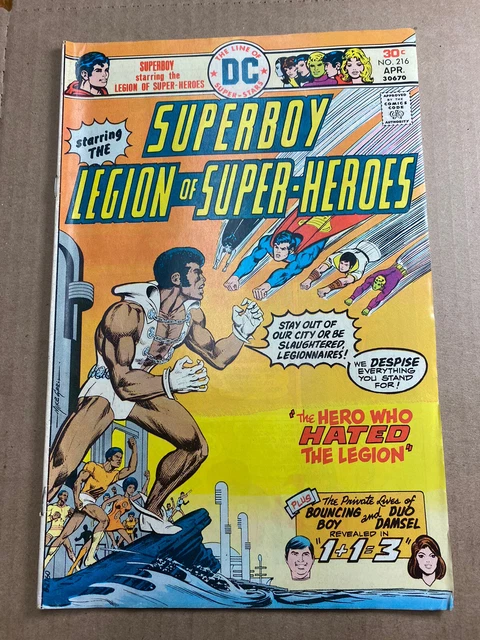 Superboy & Legion of Super-Heroes #216 DC Comics 1976 COMIC BOOK [RAW]