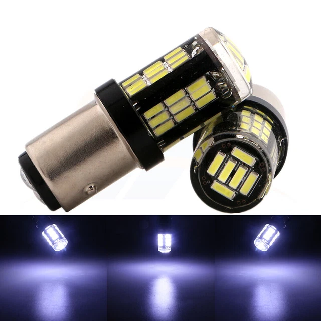 Samsung 1157 2057 BAY15D LED 42 SMD Projector Lense Tail Brake Light Bulbs I289
