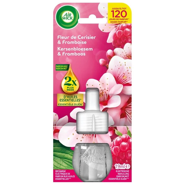Air Wick Recharge électrique Vanille – Lot De 2 Diffuseurs, 3665468302010