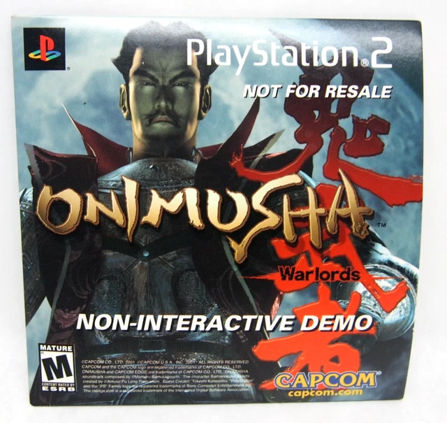 Onimusha Warlords PS2 – Édition Platinum, PAL-EURO, Neuf Sous Blister, Jeu Capcom