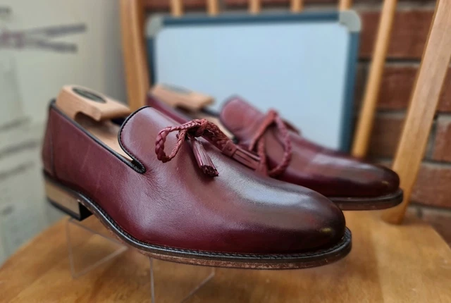 EVES AND GRAY London Tartan Leather Brogues Shoes size UK 14 119.00 PicClick UK