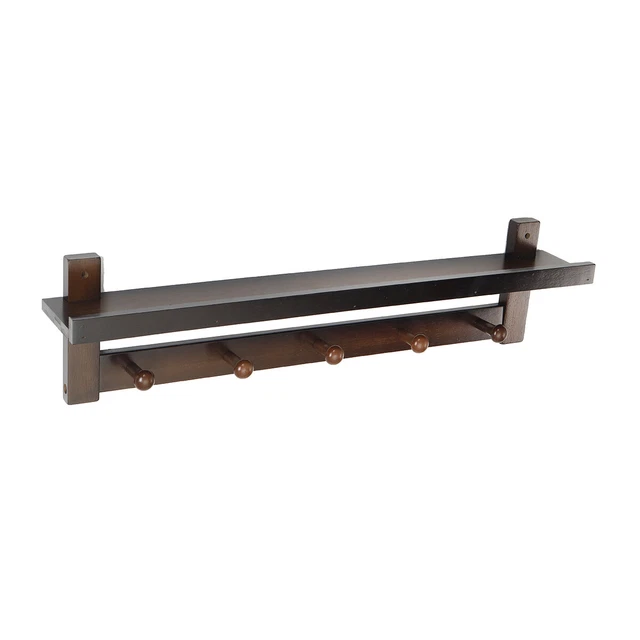 Entryway Bedroom Dorm Wall Mounted Coat Clothes Bag key Hat Rack Hanger 3