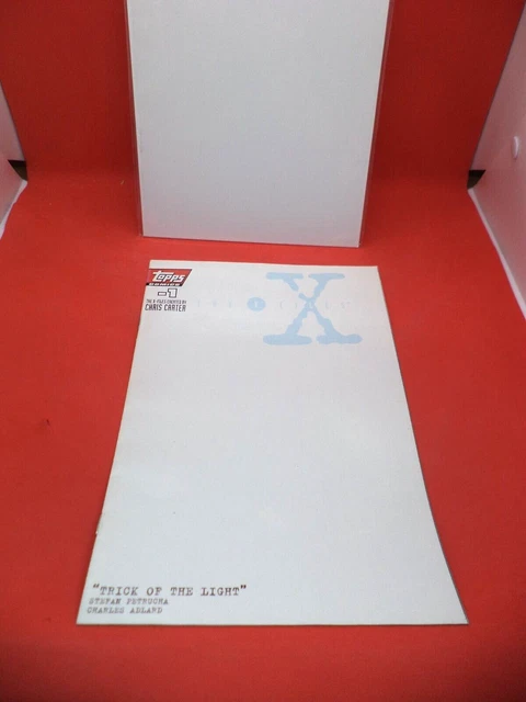THE X FILES vol 1 #-1 TRICK OF THE LIGHT topps comics COMIC BOOK GRAPHIC NOVEL