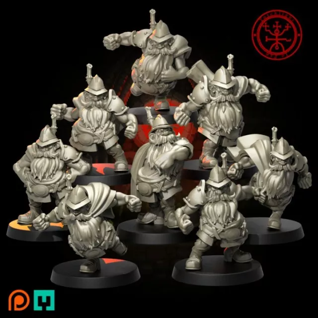TORCHLIGHT "THE SEWER GUARD" equipe naine compatible bloodbowl 2