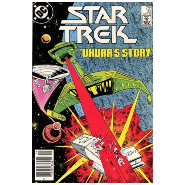 Star Trek (1984 series) #30 Newsstand in Fine condition. DC comics [w!