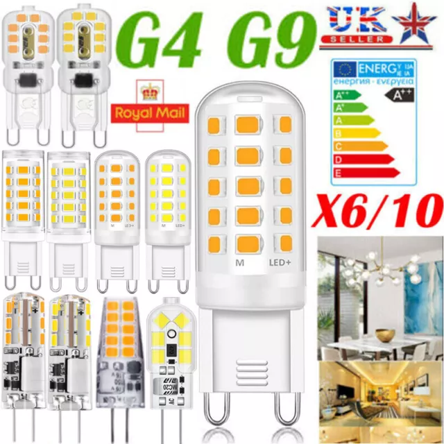 10x G4 G9 LED Bulbs Capsule Replace Halogen Bulb SMD Corn Light Bulb Lamp DC 12V