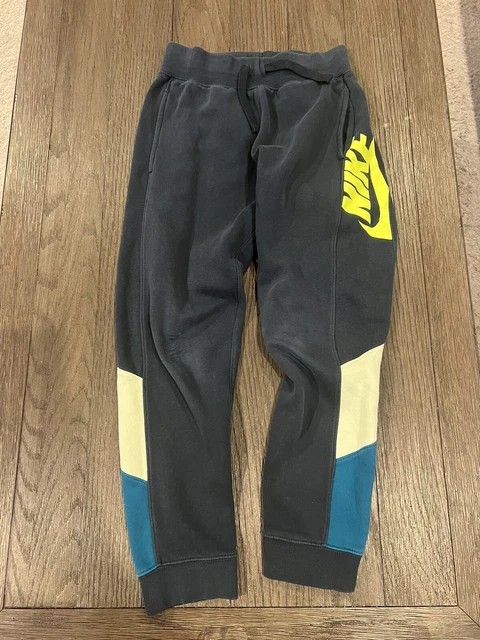 Boys Nike Sportswear Blue Joggers Sweatpants Small
