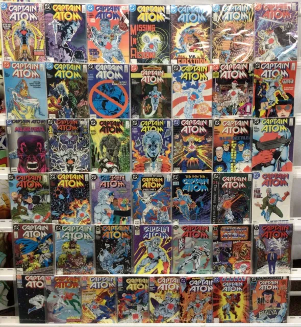 DC Comics Captain Atom Run Lot 1-57 Plus Annual 1,2 VF - Missing in Bio