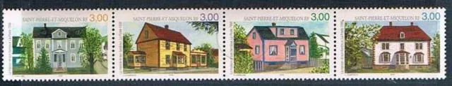 Saint pierre et miquelon 1998 Yv N°676 a 679 Mnh**  La maison et son tambour