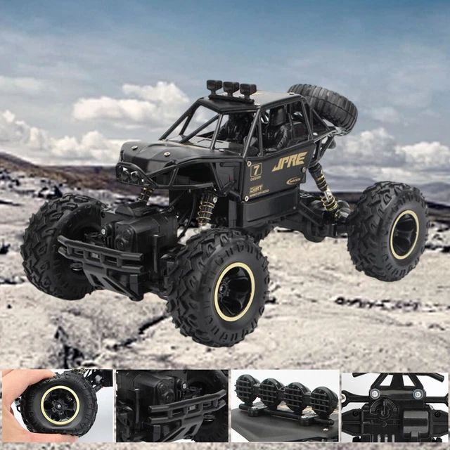 BIG RC CARS Large Remote Control Monster Truck 1/12 4WD Off-Road Kids ...