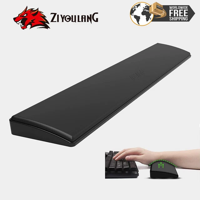 KEYBOARD WRIST REST Pad Mouse Gel Wrist Rest Support Cushion Memory