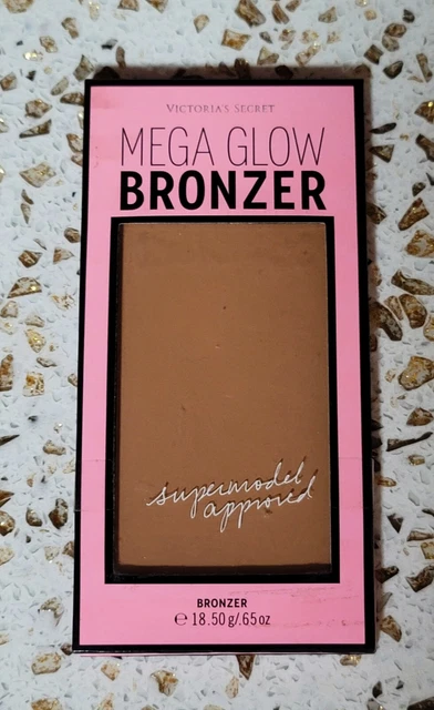 VICTORIA'S SECRET MEGA GLOW BRONZER LIGHT MEDIUM 18.50 g/.65 oz NEW