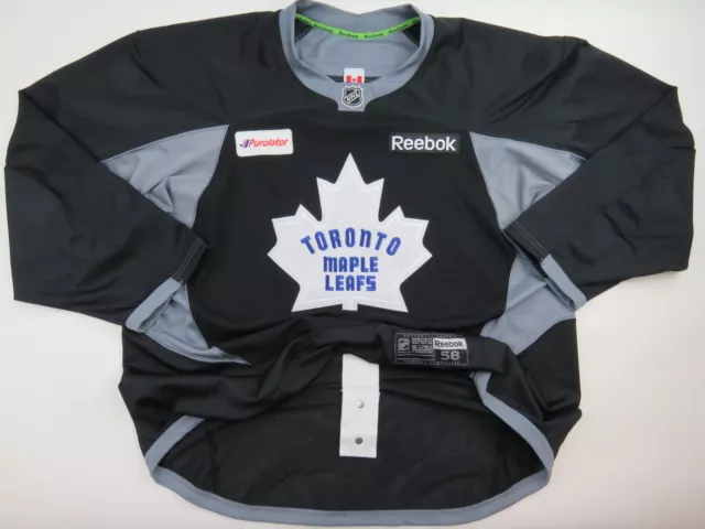Adidas MIC Toronto Maple Leafs Black Pro Stock Hockey Practice