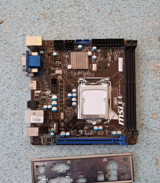 Msi H81I Mini Itx Motherboard FOR SALE! PicClick