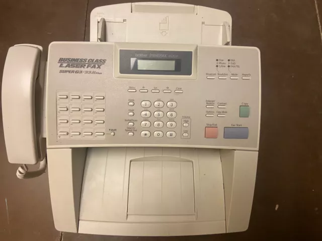 Brother IntelliFax 4100E High Speed Business Class Laser Fax Machine (FAX4100E)