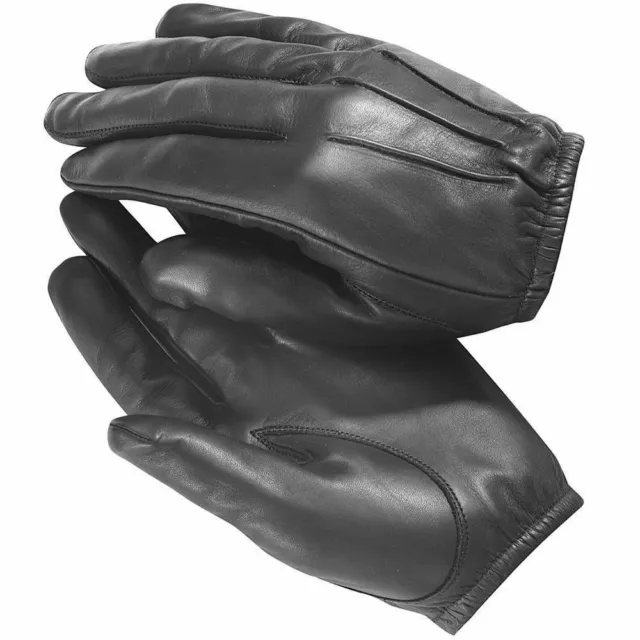 made with Kevlar Police Anti Slash Fire Resistant Leather Gloves Security SIA