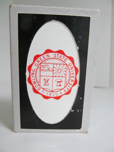 Bowling Green State University Playing Cards Deck With Joker Box Vintage Rare S1