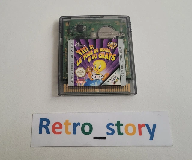 Notice De Jeu GameBoy Color 'Titi Et Le Tour Du Monde En 80 Chats' - En Très Bon état, Collector