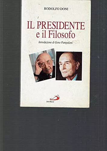 Il Presidente E Il Filosofo - Rodolfo Doni - San Paolo