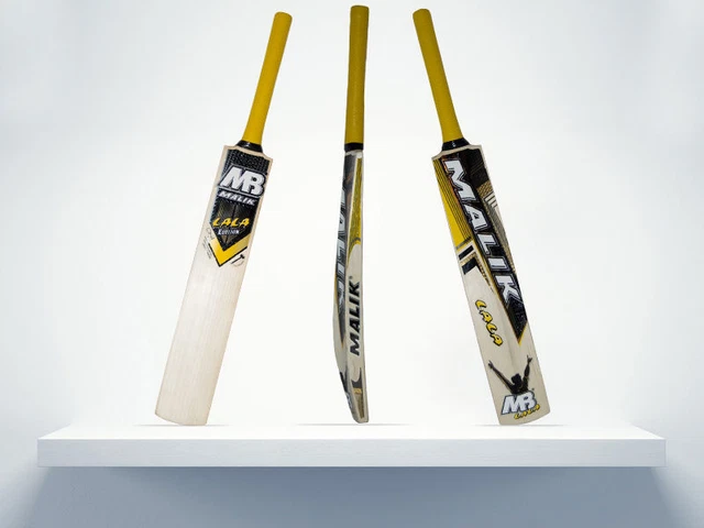 MB MALIK LALA Edition Cricket Bat Hand Picked & Custom Made 10+ Grains  $349.99 - PicClick