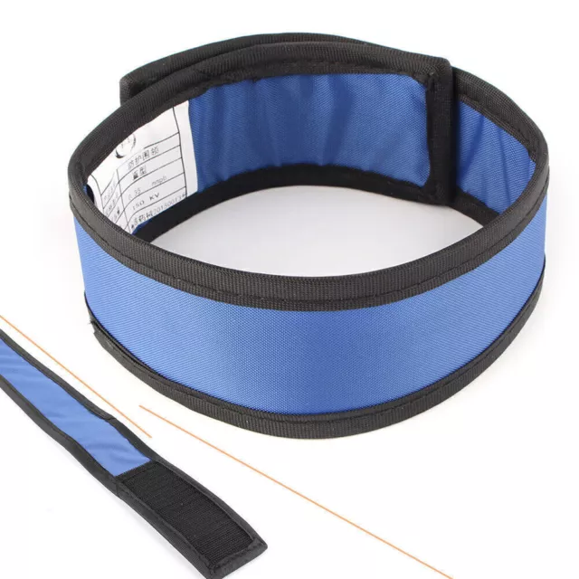 X Ray Protective Collar Lead Gel Thyroid Collar Neck Shield Cover For MRI CT