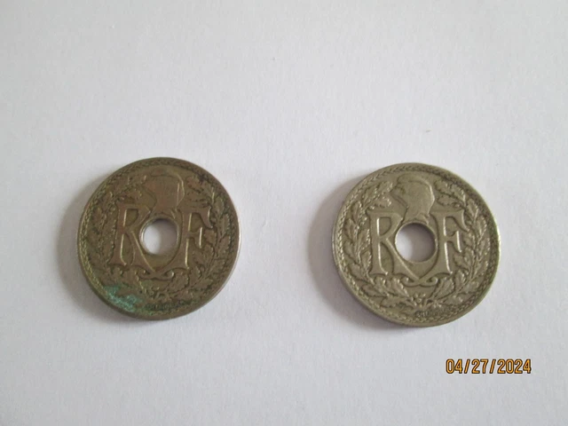 Lot Pieces De Monnaie Anciennes