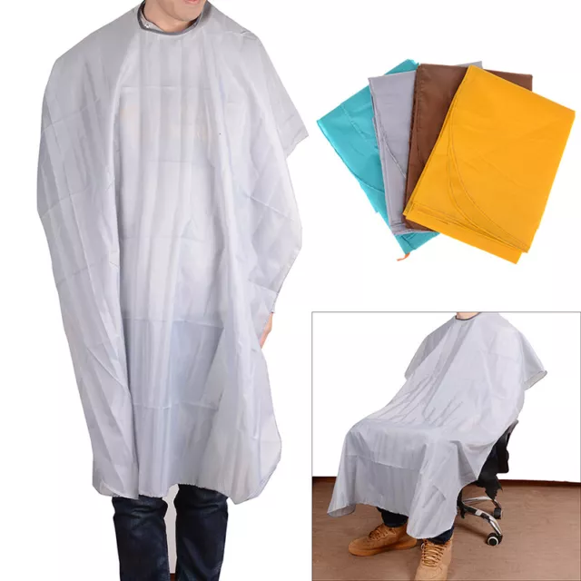 Waterproof hair cutting cape salon hairdressing gown apron barber cloth 140*-wf