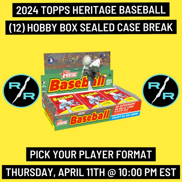 JASSON DOMINGUEZ 2025 Topps Heritage Baseball 12 Hobby Box 1 Case