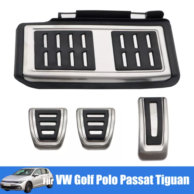 Für VW Passat B8 3G Jetta 7 T-Roc Polo 6 Audi A3 8V Fußstütze Pedale Sets Cover