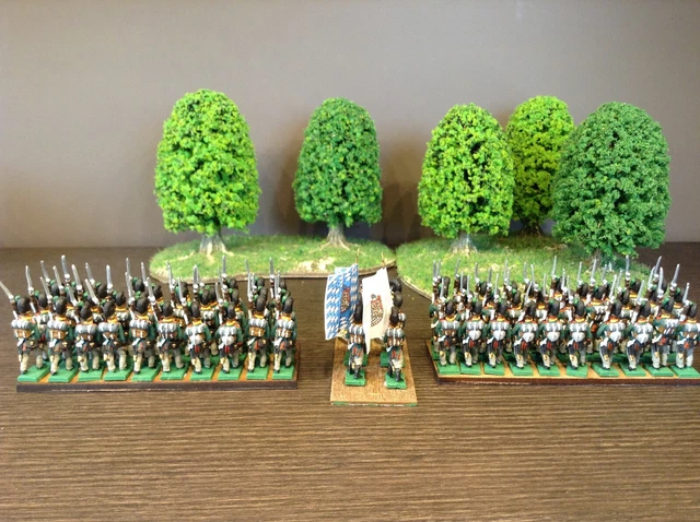 Figurine Soldat 1er Empire Eisenbach – Cavalerie Française, Lancier Peint, Plomb, échelle 1:32 (60mm)