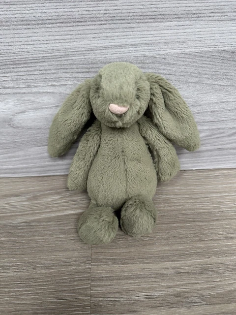 Jellycat Small Bashful Fern Bunny Rabbit Plush Soft Toy Rare £6000 