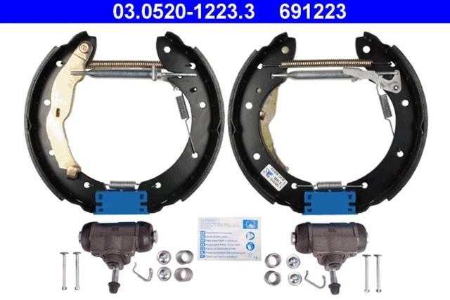Kit ganasce freno originali ATE TopKit 03.0520-1223.3 per BMW E36 Serie 316 318 tds