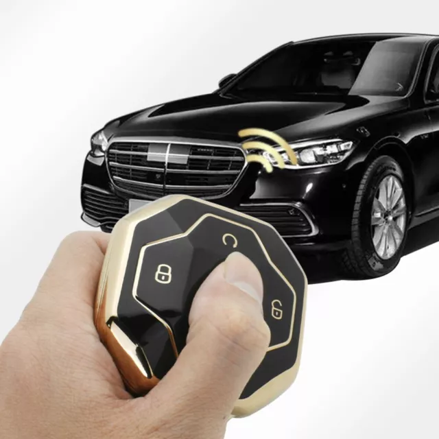 Custodia protettiva 4 pulsanti custodia chiave auto custodia protettiva uscita datazione moda
