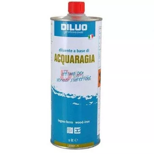 Acquaragia inodore solvente diluente per antiruggine smalto vernice 1 Litro