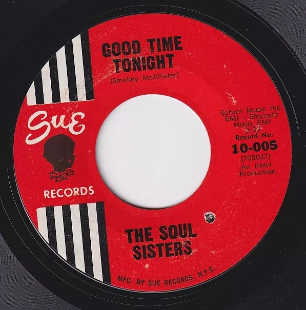 The SOUL SISTERS * 1964 R&B MOD SOUL SUE 45 * Listen!