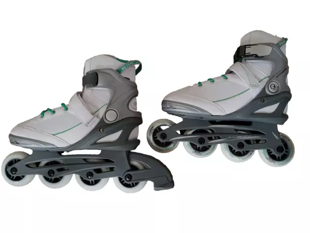 Ladies No Fear Fitness  Inline Blades, Roller Skates Uk 7 Eu 41, New