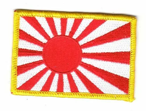 Flaggen Aufnäher Patch Japan Marine Kriegsflagge Fahne Flagge